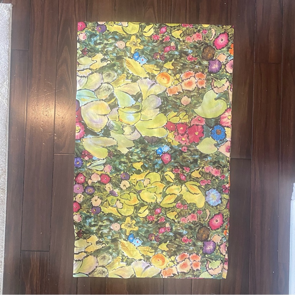 Cuddledown Floral Standard Pillowcase 100% cotton